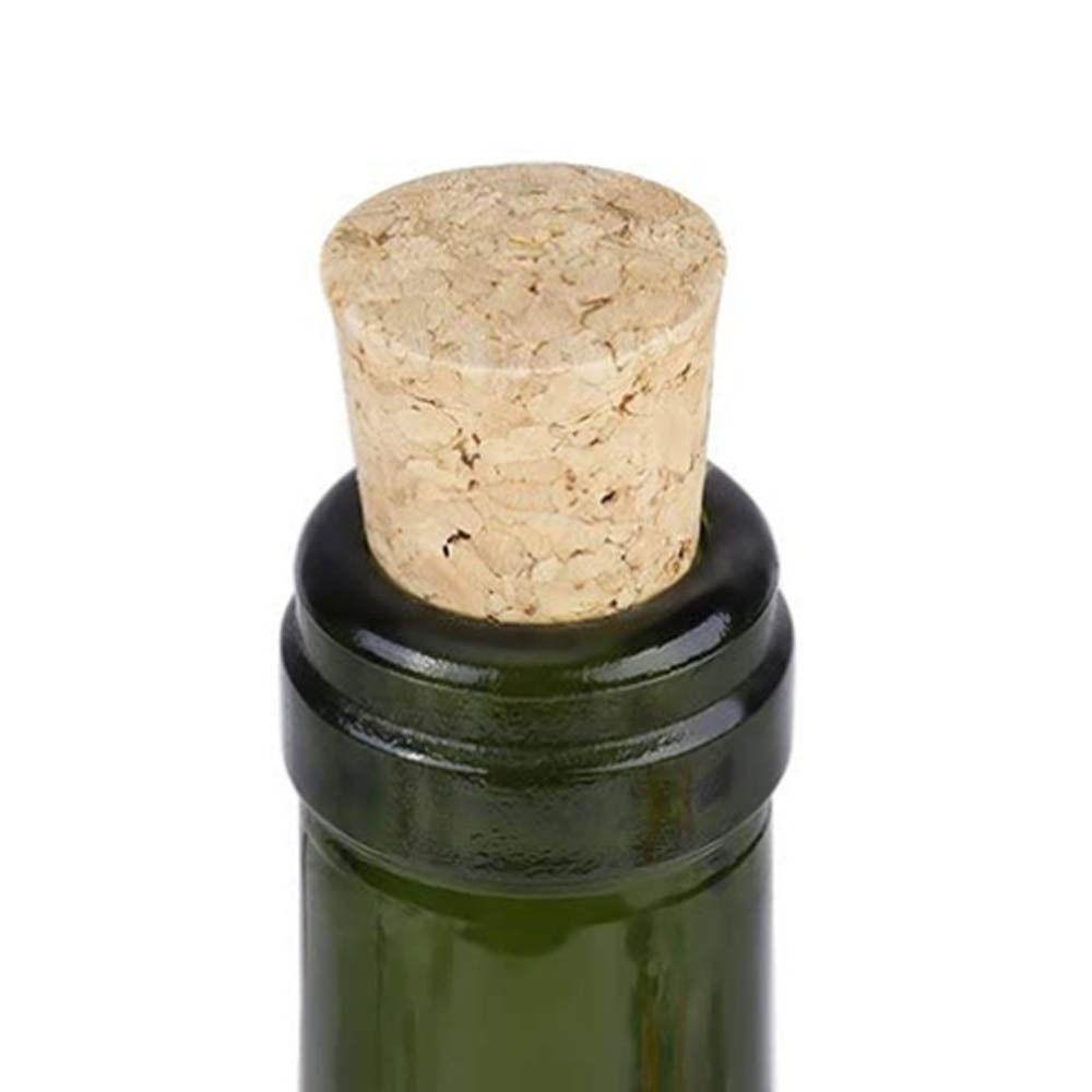 Tapered DIY Beer Jar Glass Bottles for Bottle Bar Wine Stopper Corks Sealing Lid Stopper Bottle Cap