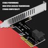 Плата расширения PCIE X4 - SFF8643, высокоскоростная передача данных, универсальный адаптер PCIE - U2 NVMe SSD Riser для твердотельных накопителей