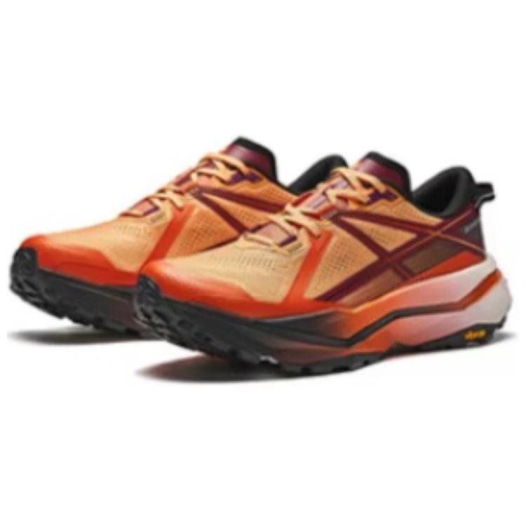 Anta Кроссовки Hunter 2 Fashion Comfortable Trendy Non-Slip Durable Low-Top Carbon Plate для бега для женщин, желтые, черные 122445516A-3