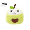 Dog Boredom Relief Toy Plush Toy, Squeaky Sound Stuffed Puppy Cartoon Fruit Shape, Cute Kitten Durable Chew-Resistant Soft Pet for Dogs Stress