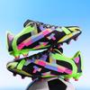 New Football Shoes Long Nails Low Top Boys and Girls Teenagers Tf Broken Nails Grass Game Training Shoes