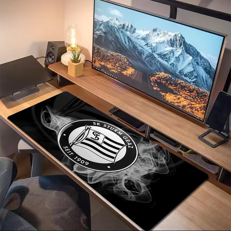 Sportklub Sturm Graz Print Cushion Non-slip Laptop Tablet Big Mousepad XXL Mat Mini PC Playmat With Lock edge
