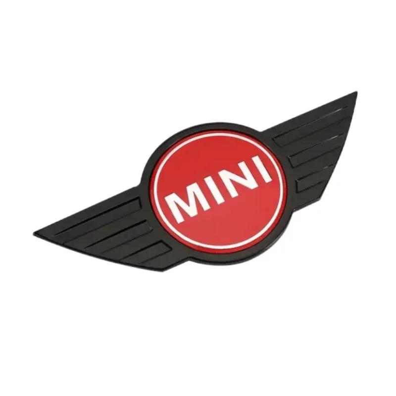 3D ABS Material Refit Replacement Car Engine Hood Emblem Sticker for BMW Mini Cooper R55 R56 R60 R61 Front Head Accessories MM20