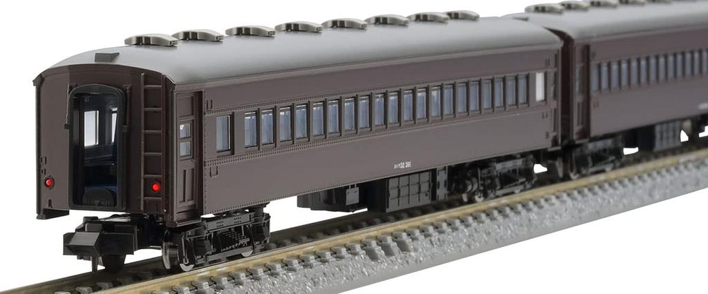 Пассажирский вагон старой модели TOMIX N Gauge JNR Soya Main Line Regular Train Set 98413 Железнодорожная модель пассажирского вагона