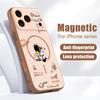 Чехол для iPhone 17 Pro Max Креативный принт с формулой космонавта Магнитный для Magsafe Гибридный Тонкий Матовый Чехол для iPhone 16 15 14 13 Pro Max