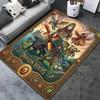 How Train Dragon Carpet Rug For Living Room Bedroom Home Sofa Decoration Kids Play Nonslip Floor Mat