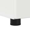 Bathroom Cabinet White 61 x 35 x 64 cm Particleboard & Metal