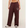 Lifting Club 2012 Графические широкие джоггеры Насыщенный бордовый вареный B4b9q Nc85