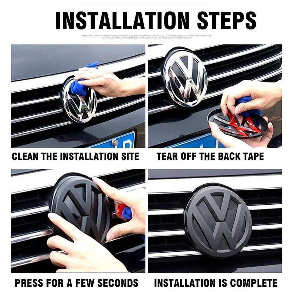Car Modification for Volkswagen 3D Logo Polo Lavida Tiguan L Sagitar Magotan Lingdu Bora Jetta Decor Sticker