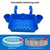 Poolside Storage Baskets with Cup Holders Large Capacity Universal