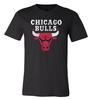 Футболка с состаренным логотипом команды НБА Chicago Bulls  Детская M - Взрослая 6XL!!! Быстрый корабль! Футболка Unisex