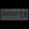 Беспроводная двухрежимная клавиатура Logitech K650 с подставкой для запястий.