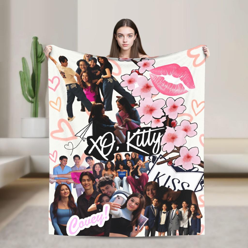 Супер теплое одеяло для кемпинга, ТВ, XO Kitty, Ким Мин Хо, Постельное белье, Пледы, Фланелевое покрывало для домашнего декора, Пушистый чехол на диван-кровать
