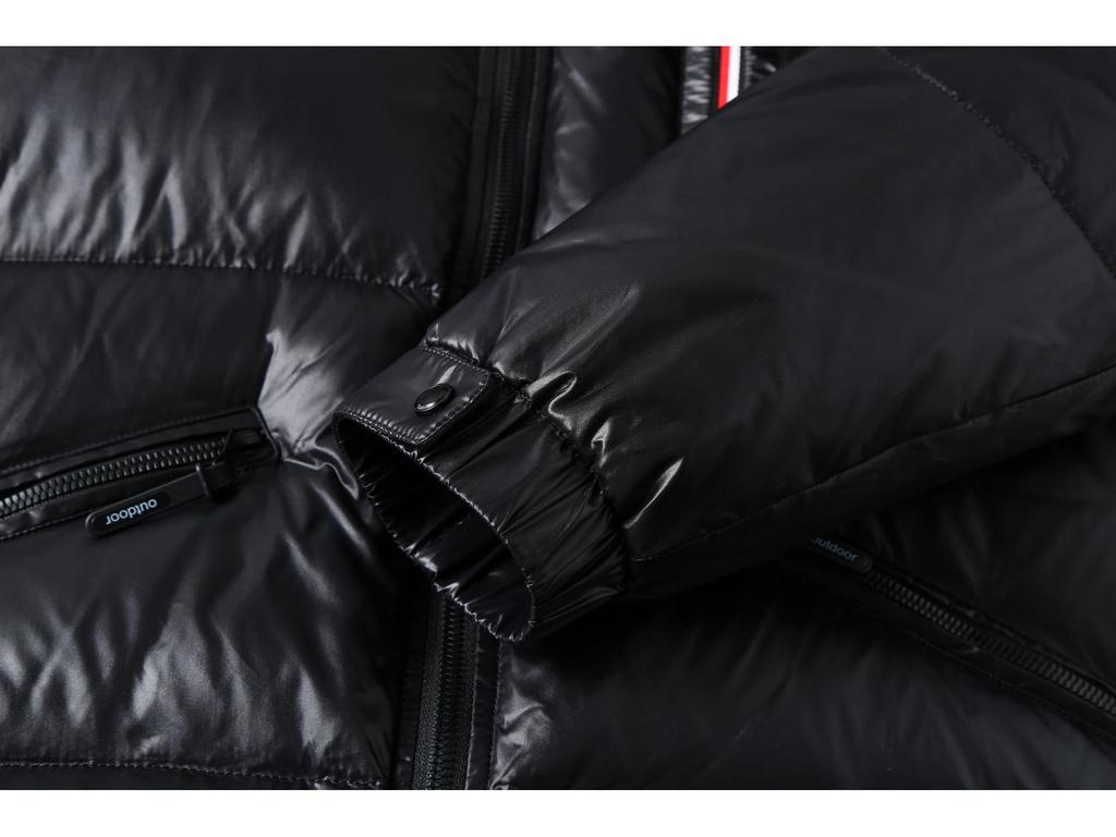 Мужская модная блестящая зимняя пуховая куртка