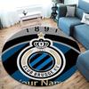 Club Brugge KV Custom Name Round Area Rug,Carpet Rug for Living Room Bedroom Sofa Playroom Decor,Non-slip Floor Mat