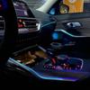 Консольная RGB LED Атмосферная Лампа для BMW G20 G28 G80 Декоративная Светодиодная Лента в Салон Оригинальный Аксессуар для Модернизации с Управлением