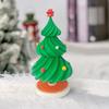 Танцующая рождественская елка, 3D-печатная качающаяся елочная игрушка, интерактивная, 3-уровневая, вращающаяся, рождественская