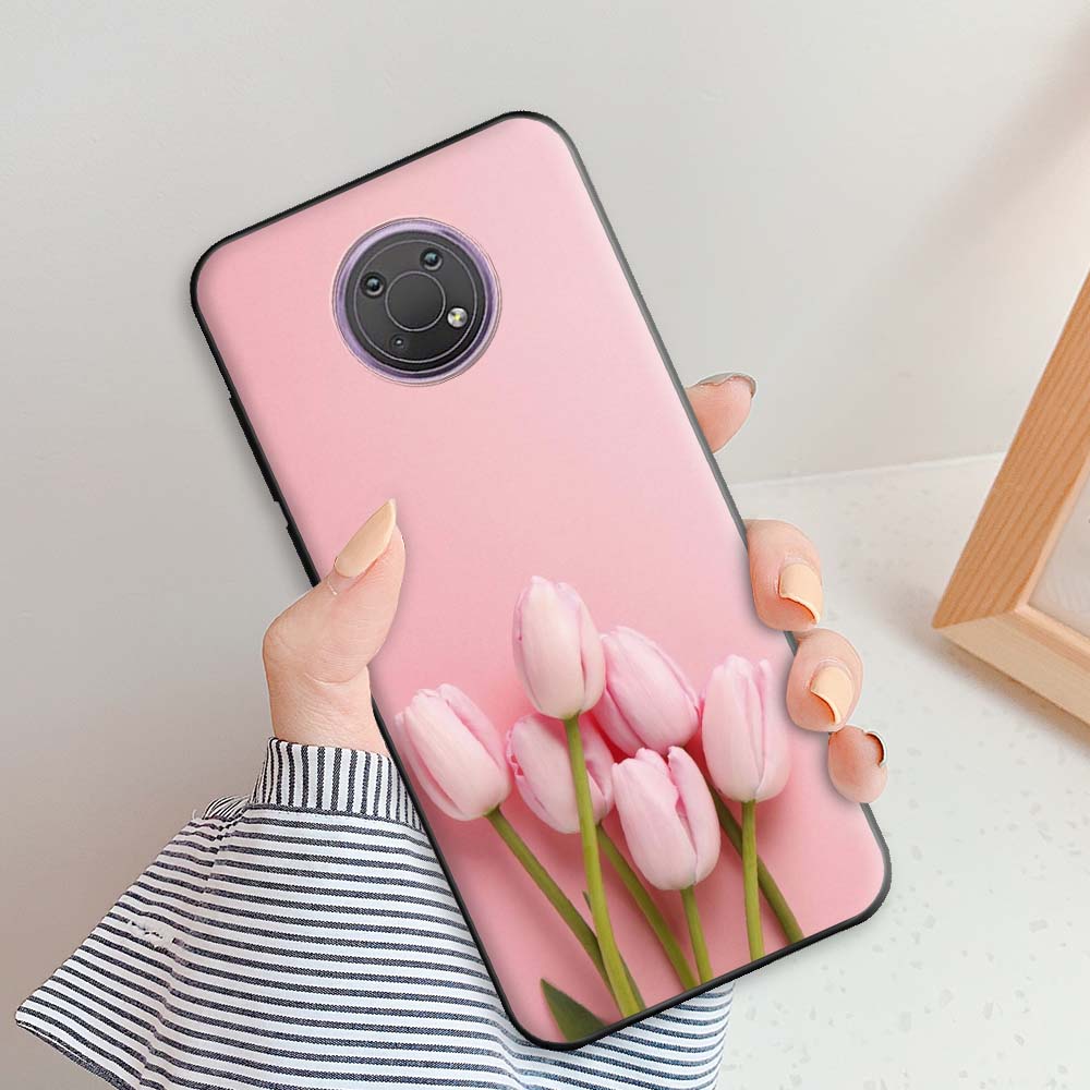 Для Nokia G20 Чехол-бампер из мягкого силикона для Nokia G10 G11 Чехол из ТПУ для NokiaG21 G 20 10 11 Coque Capa Funda