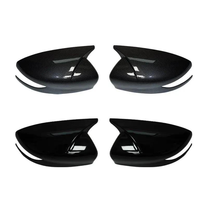 Side Wing Rearview Mirror Cover For Nissan Altima 2013-2018 Sentra/Sylphy Maxima Glossy Black Cap Sticker Trim Mirror Shell
