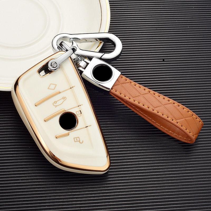Car Key Fob Case Cover For BMW 1 3 5 7 Series X1 X3 X4 X5 F10 F20 F21 F30 F18 F25 M3 M4 E34 E36 E60 E90 Keychain Accessories