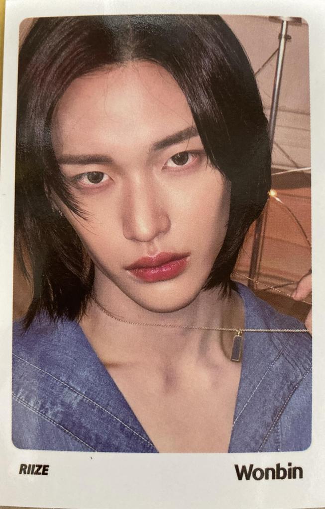 Won Bin Goods Фотокарточки Набор из 56 карточек с сообщениями Poca Trading Card Rise (РИИЗЕ ВОНБИН) [Элемент]