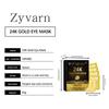 Eelhoe 24K Golden Eye Mask Moisturizing And Soothing Patch For Moisturizing Skin Around The Eyes, Smooth And Tender Eye Mask