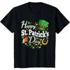 Happy St. Patricks Day Shamrock Irish Saint Patricks Day T-Shirt Graphic Cotton Daily Four Seasons Tees Harajuku