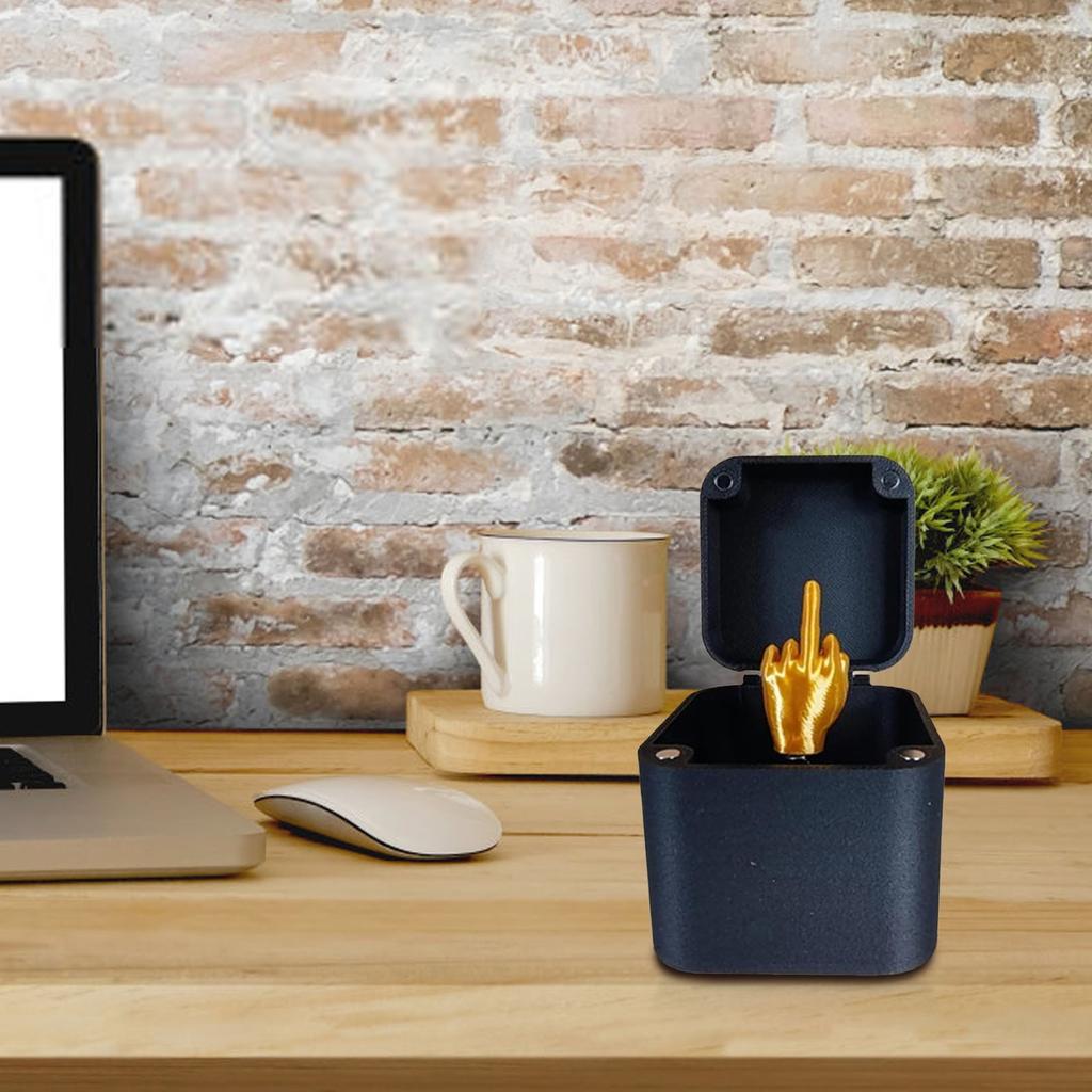 Middle Finger Surprise Perfect Spoof Hand Prank Up With For Adults Christmas Novelty Prank For Desk Home Décor