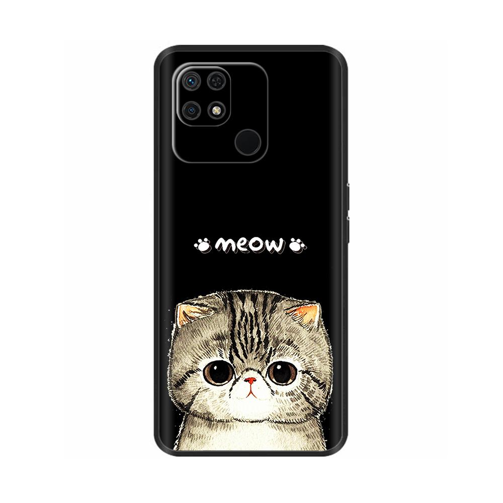 Чехол Для Xiaomi Redmi 10C Чехол Для Redmi 10C Capas Чехол Для Телефона Мягкий Черный Силиконовый Бампер Задняя Крышка Для Redmi 10C Fundas 6.71"