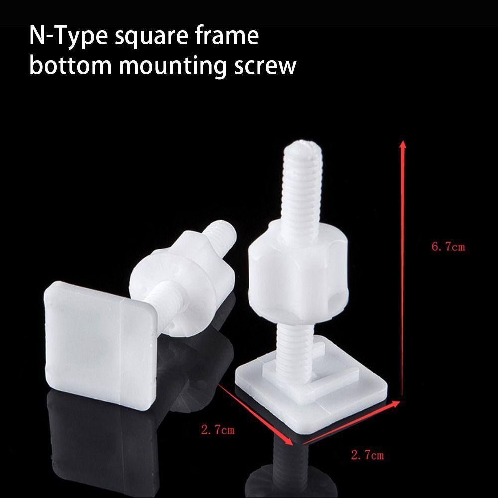 1 пара аксессуаров для ванной комнаты, винты для ремонта сиденья унитаза, комплект винтов и шайб