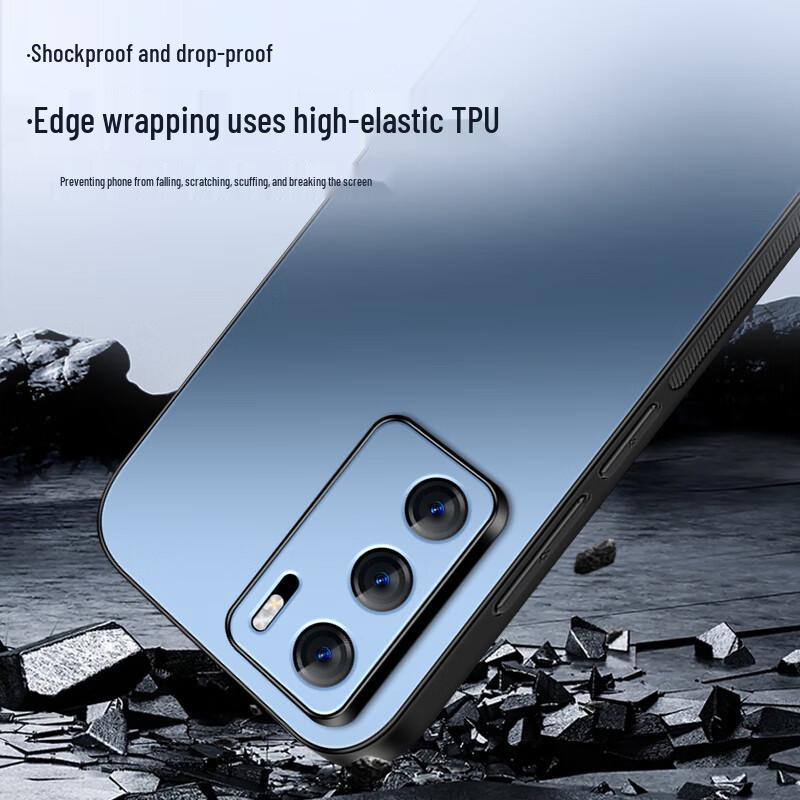 Shangsu Матовый чехол для телефона серии Huawei P40 со встроенной линзой