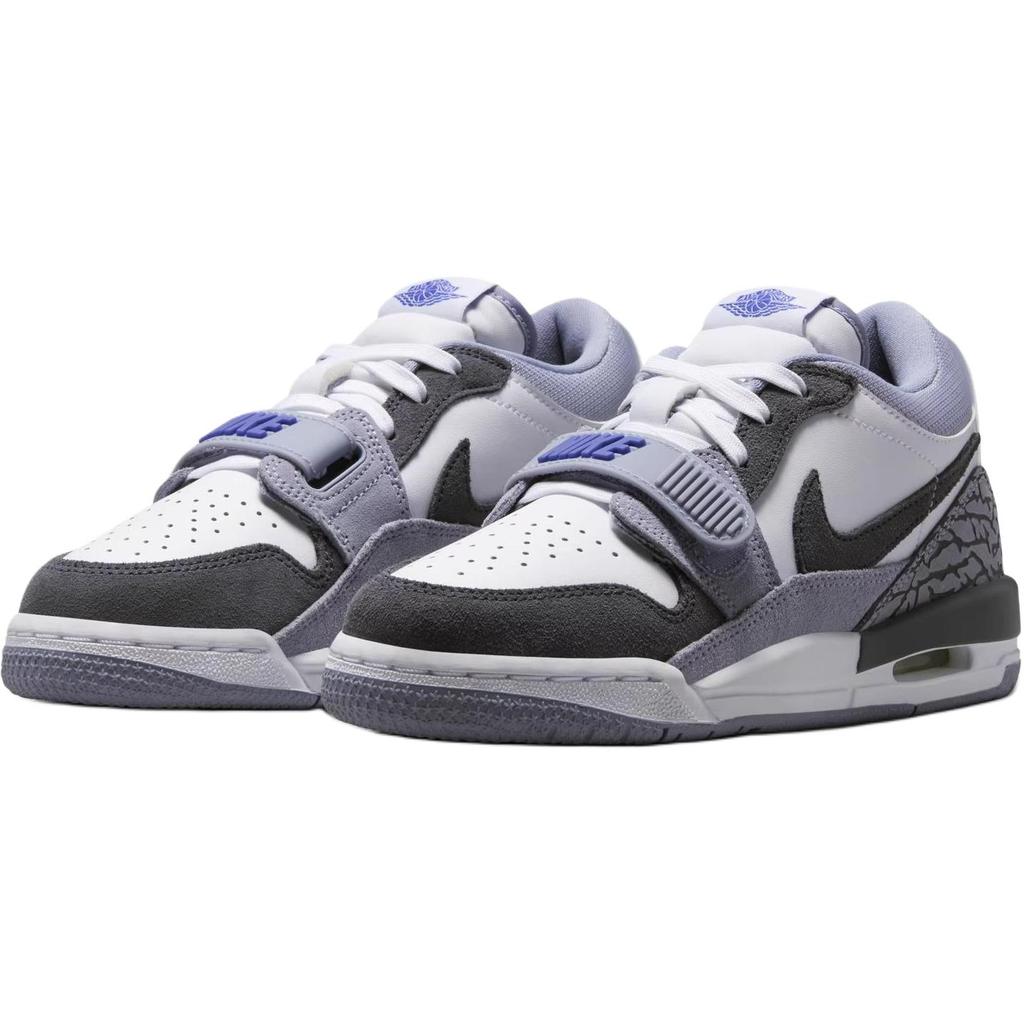 Jordan Legacy 312 Low GS Детские Белый Туманно-синий Серый Космический фиолетовый Темно-сине-серый CD9054-108