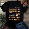 Men's and Women's T-shirts Being a Quilting Grandma Doesn't Make Me Old It Makes Me Joyfull