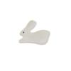 EAST Table Chopstick Rest, Ceramic, Rabbit Design, 3.9 X 3.1 X 0.7cm (H), Made In Japan, Dishwasher Safe, 96-031-04