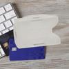 10 штук Двусторонний держатель для ID-карты Сверхпрочный с открытым лицом для шнурка Мероприятия
