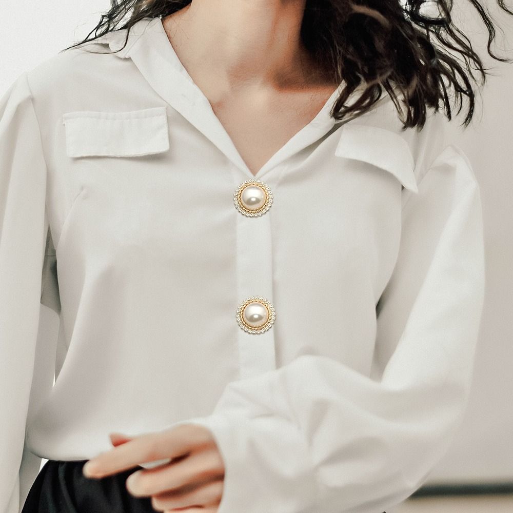 Швейная пуговица рукоделие жемчуг пуговицы для одежды пуговицы для рубашки блестящие стразы швейные аксессуары