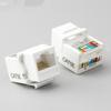 10 шт. RJ45 CAT 5 5E Удлинитель Штекер Сетевой Кабель Разъем Сеть Ethernet Двойная Прямая Головка Соединитель Кабеля Lan