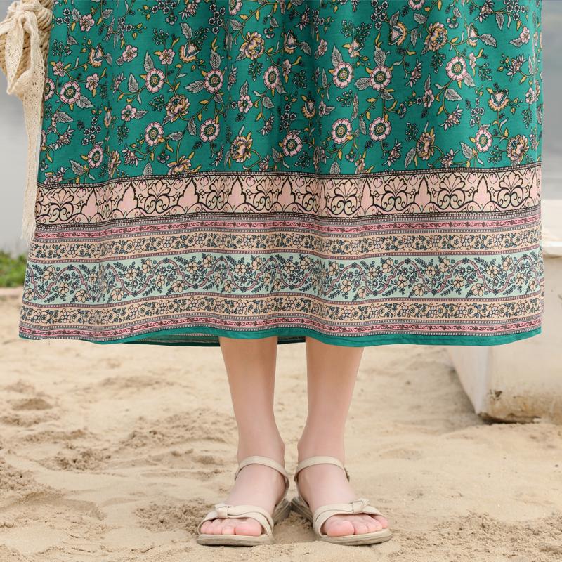 Элегантное женское летнее платье большого размера с коротким рукавом длинное платье женская винтажная одежда