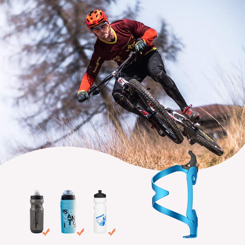 ROCKBROS Флягодержатель для велосипедов и шоссейных велосипедов Алюминиевый сплав Фляга в комплекте Сборка в наличии Пять цветов Велосипеды, Держатель, Сверхлегкий, Инструменты,