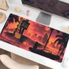 M-Miami Vice Коврик для мыши Большой коврик для игровой клавиатуры Резиновая основа с замком Компьютерные офисные аксессуары