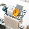 Kitchen Sink Faucet Sponge Soap Cloth Rack Storage Organizer Holder Shelf