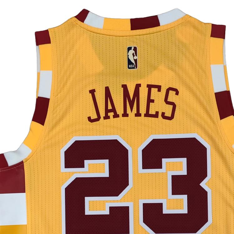 Adidas X Сотрудничество НБА Леброн Джеймс Кавальерс Сезон 15-16 Макдональдс Ретро Свингмен Термопресс Комфортная Баскетбольная Майка AS8145