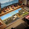 Shaun the Sheep Color Mouse Pad Large Gaming Table Cushion Non-slip Laptop Tablet Big Mousepad XXL Mat Mini PC Playmat With Lock edge
