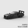 MOC Скоростной гоночный автомобиль Внедорожник Раллийный спортивный Модель Строительные блоки Супер гонщики Транспортное средство Городская Техника Кирпичи Игрушка Рождественский подарок