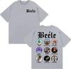 Rapper BEELEs Music Album 2026 Spring summer Graphic Tshirt Fashionable Hiphop Summer Print Pure Cotton Casual Tshirt