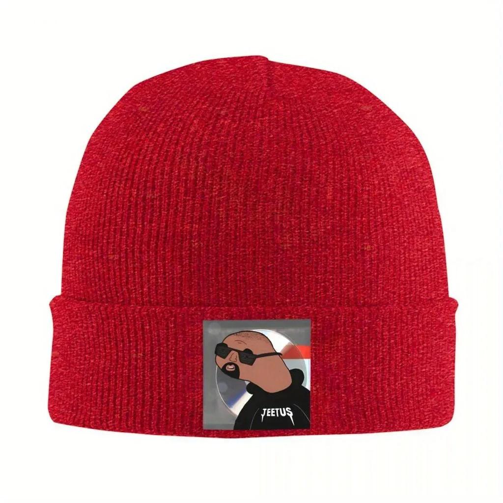 Kanye West Jeetus Knitted Hat Beanies Autumn Winter Hat Warm Hip Hop Meme Hip Hop Rap Style Cap for Unisex Women
