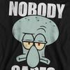 SpongeBob SquarePants Unisex Adult Nobody Cares Meme Sweatshirt