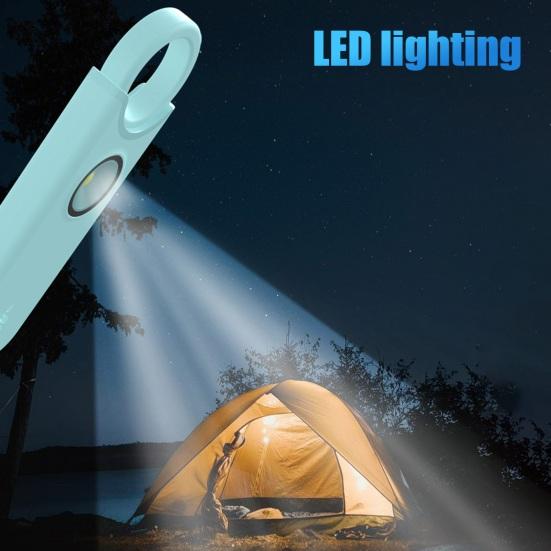 Женская личная сигнализация безопасности 135 дБ громкий звук Type-C перезаряжаемый портативный брелок с вытяжным кольцом и стробоскопом