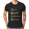 Я же говорил! Оригинальная футболка Bitcoin, повтор, хлопковые топы, футболки с криптовалютой, фитнес-футболка, оверсайз, унисекс, мужская одежда