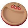 Anpanman First Finger Food Plate For Practicing Finger Food and Boiling Sterilization Safe Stable Shape To Prevent Tipping For Ages 9 Months and Up /